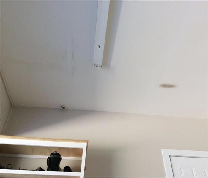 Ceiling with water damage