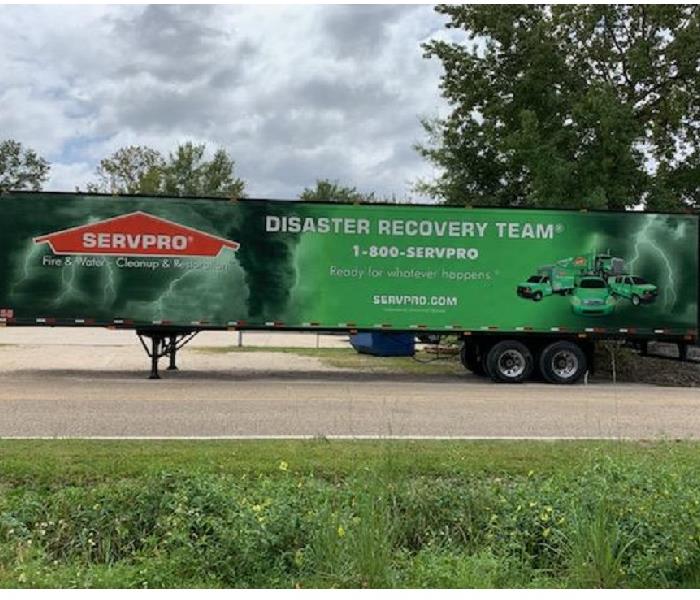 SERVPRO semi-trailer 